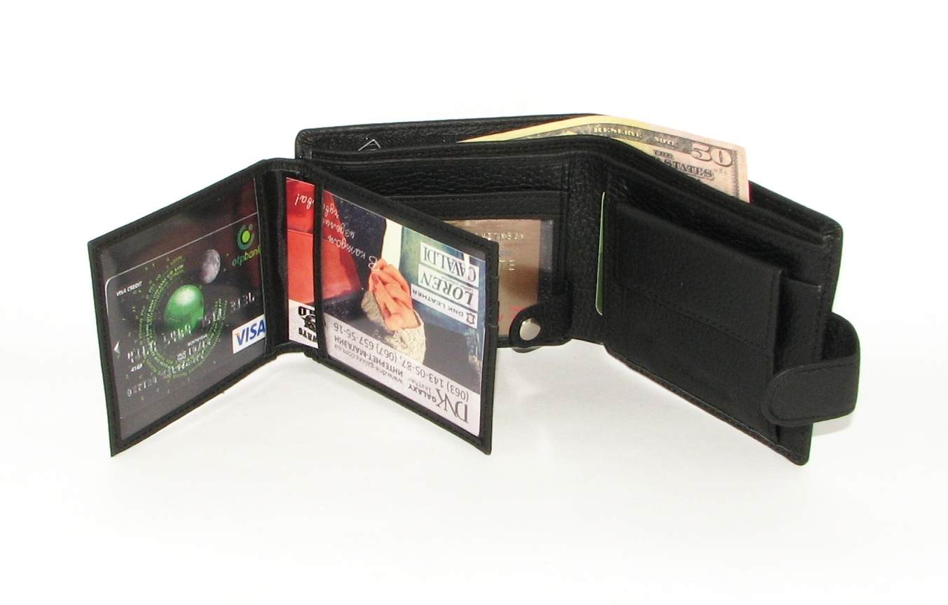 Кошелек мужской ST102 BLACK Кошелек мужской ST102 BLACK